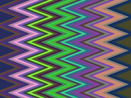 Zigzag abstract illustration