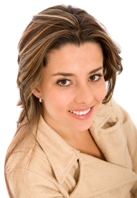 business-woman-portrait-looking-isolated-white-22030855 Business woman portrait looking up isolated over white