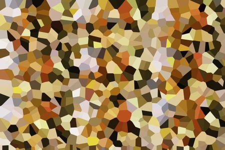 Crystallized abstract multicolored background with stained-glass effect