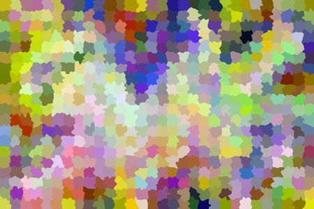 Multicolored crystallized abstract of irregular polygons for decoration and background