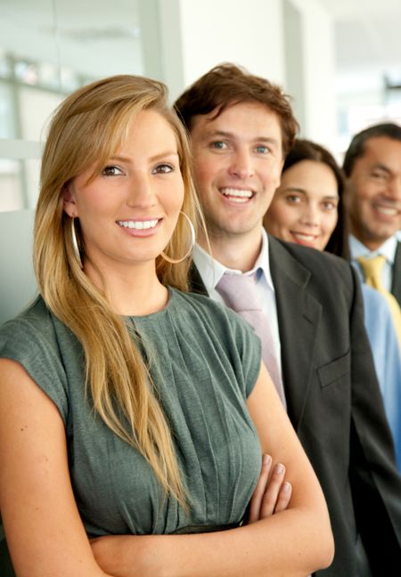 group-business-people-smiling-office-24045115 group of business people smiling in an office