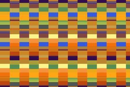 Parti-colored geometric abstract of striped parallels for decoration and background