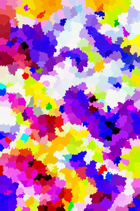 Abstract crystallized illustration with versatile ambiguity for seasonal and outdoor themes