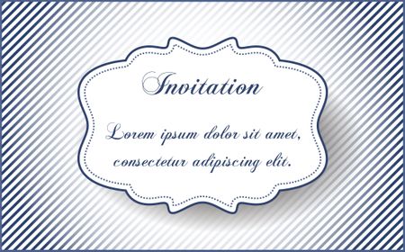 Invitation template