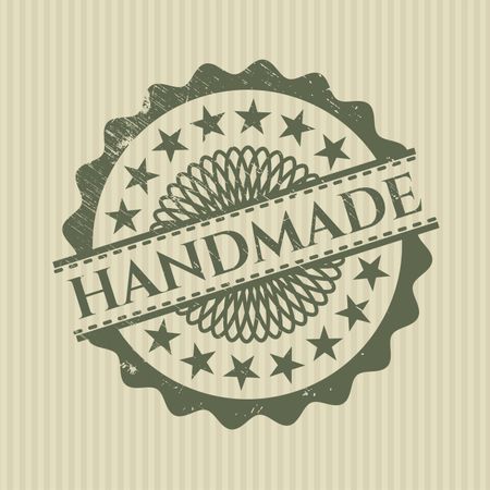 EPS10: Handmade stamp.