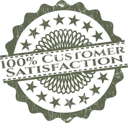 100% Customer Satisfaction green rubber seal
