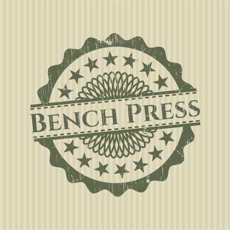 Bench press green rubber seal