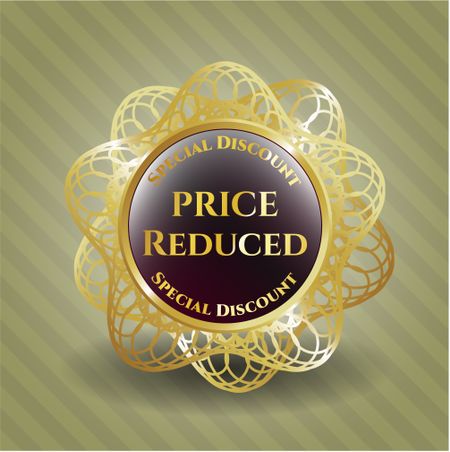 Price reduced gold badge