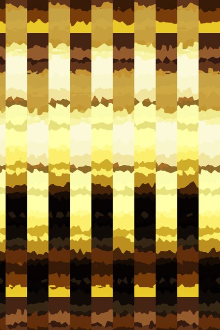 Striped abstract with desert theme