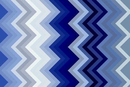 Varicolored abstract pattern of zigzags for decoration and background