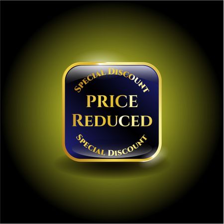 Price reduced shiny golden emblem