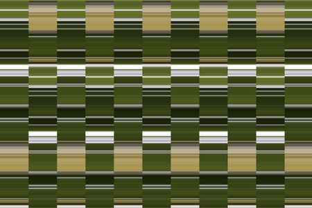 Predominantly green and white abstract pattern of striped columns for decoration and background with themes of geometric order, alternation, and repetition