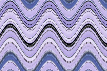 Abstract pattern of roller-coaster sine waves to illustrate themes of repetition and fluidity
