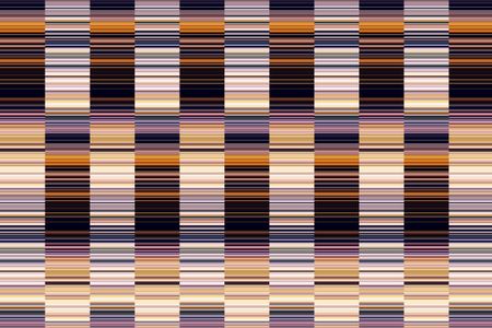 Multicolored geometric abstract of columns with many short stripes, like a large bar code, to illustrate themes of alternation and complexity