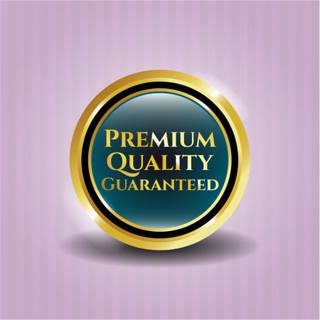 Premium quality product gold shiny object