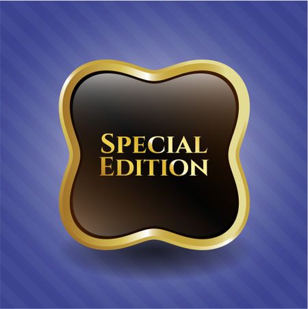 Special edition gold shiny emblem