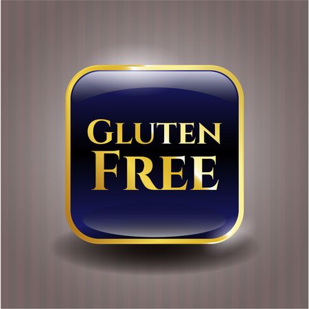 Gluten free gold shiny object