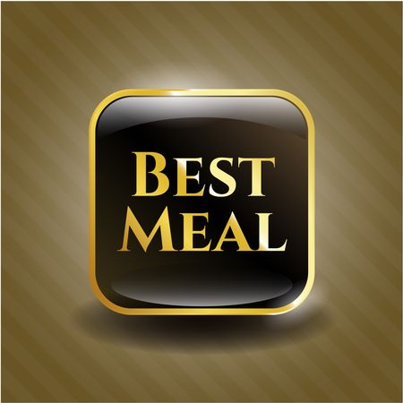Best meal gold shiny object