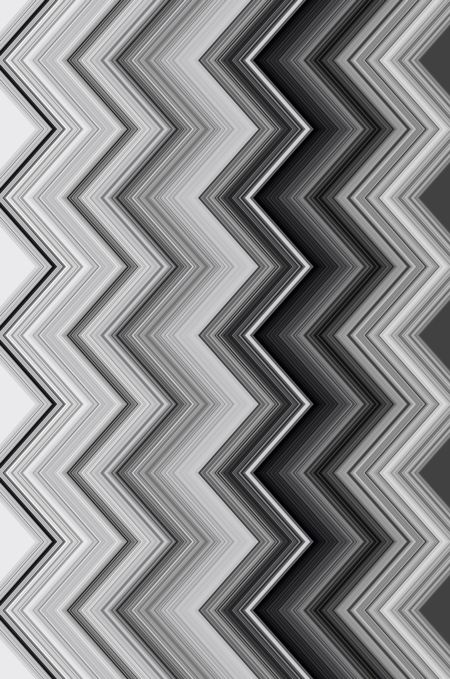 Geometric pattern of zigzags in black and white for backgrounds and other illustrative elements
