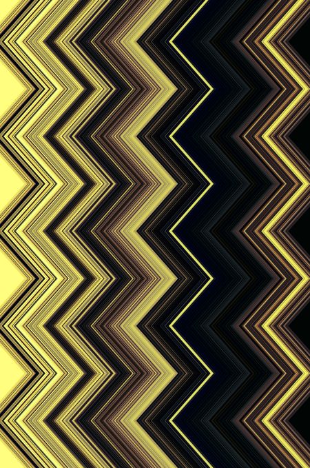 Geometric pattern of successive zigzags for themes of repetition in design