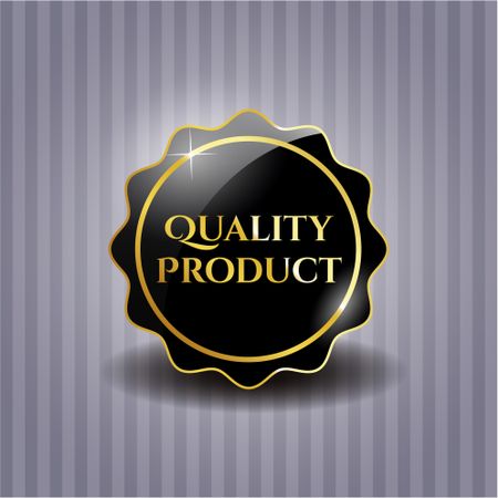 Quality prodcut black shiny emblem