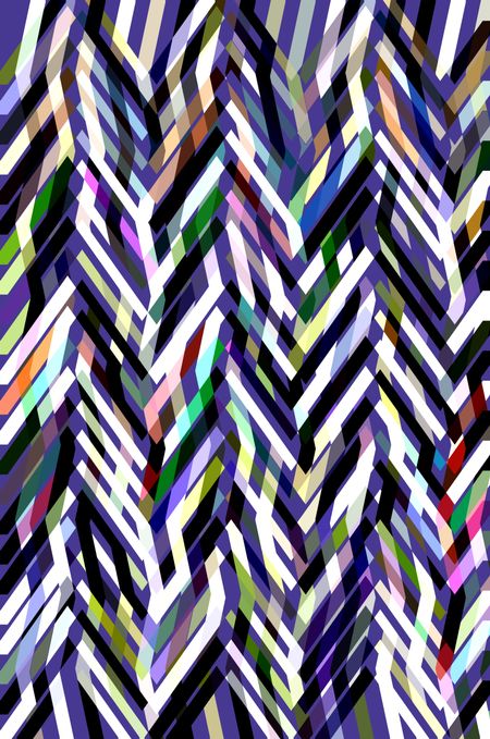 Varicolored abstract weave for decoration and background