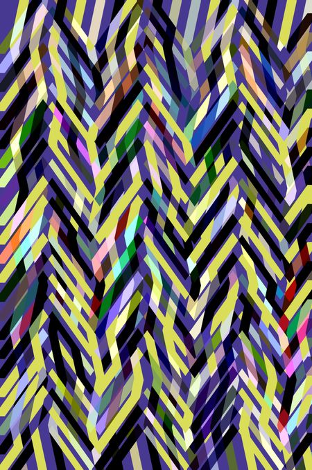 Multicolored abstract weave for decoration and background