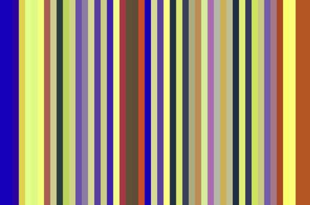 Multicolored geometric abstract of parallel stripes for themes of variety, regularity, alternation