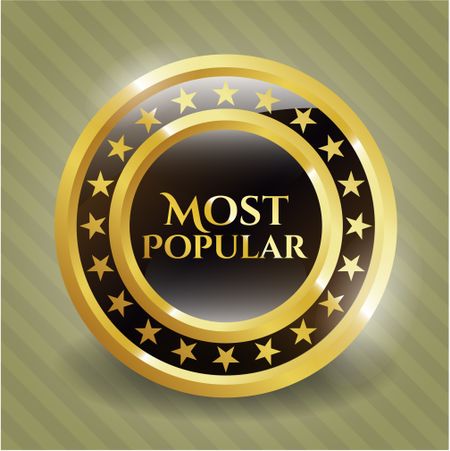 Most popular gold emblem
