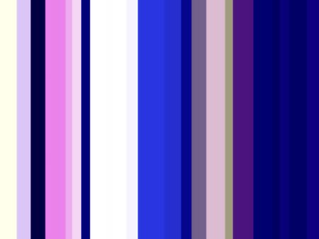 Varicolored abstract of parallel stripes of various widths for mood enhancement in decoration or background