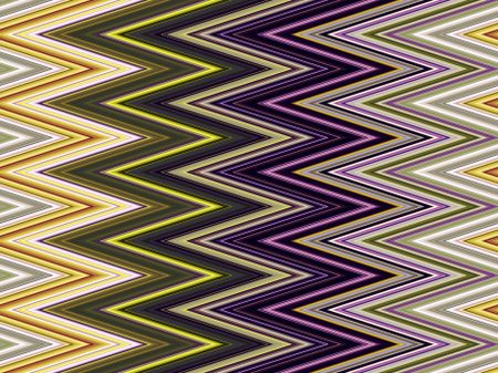 Multicolored zigzag pattern for decoration and background