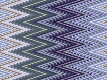 Decorative varicolored geometric pattern of zigzags