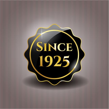 Since 1925 black badge