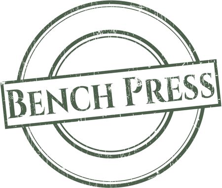 Bench press rubber stamp