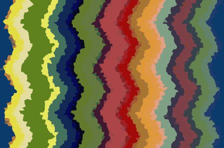 Crystallized multicolored jagged pattern for decoration and background