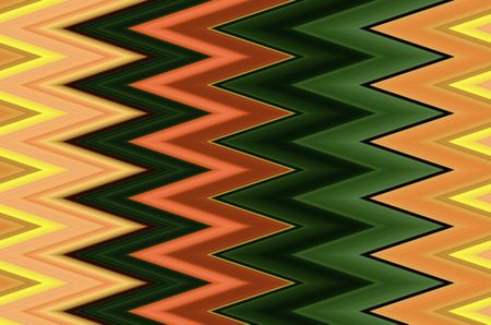 Multicolored geometric zigzag pattern with pizzazz, for decoration or background with motifs of repetition, alternation, synergy