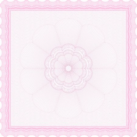 Certificate of achievement. Artistry design. Vector pattern that is used in money and certificate.Easy to print. 