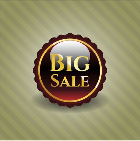 Big sale red shiny object