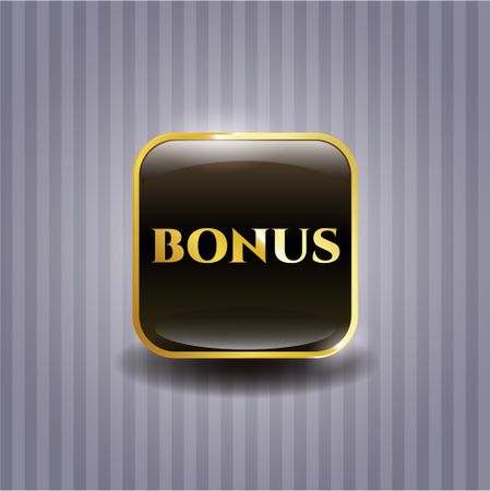 Bonus gold shiny badge
