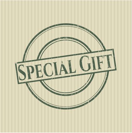 Special gift rubber stamp