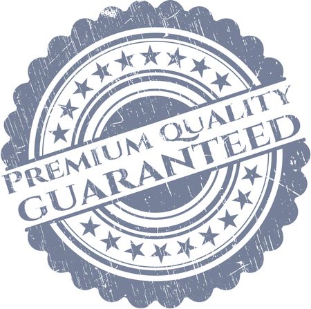 Premium quality guaranteed rubber stamp