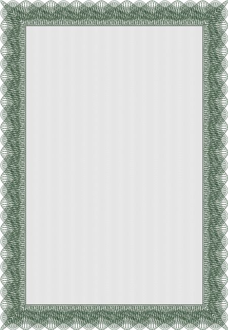 Sample Certificate. Beauty design. Vector pattern that is used in money and certificate.With guilloche pattern. 