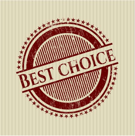 Best choice red rubber stamp