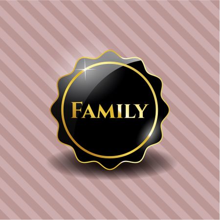 Family black emblem