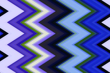 Geometric zigzag pattern with multiple colors for background and decoration