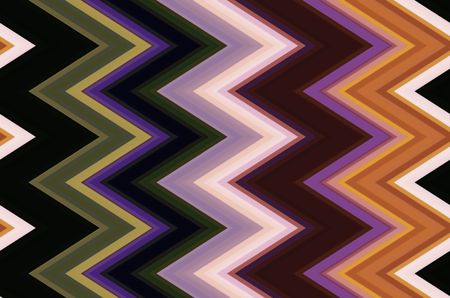 Multicolored pattern of zigzags for background and decoration with motifs of angularity, conformity, variation