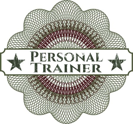 Personal trainer linear rosette