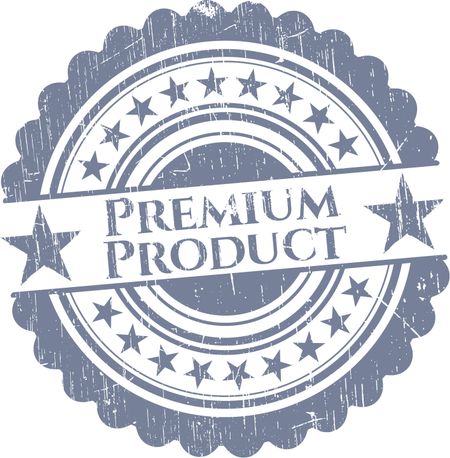 Premium product rubber stamp