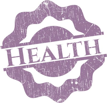 Health rubber stamp