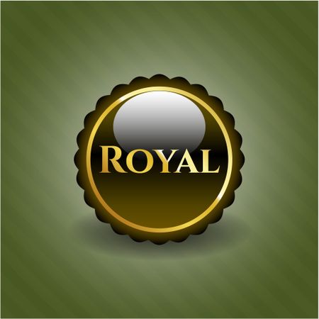 Royal shiny badge